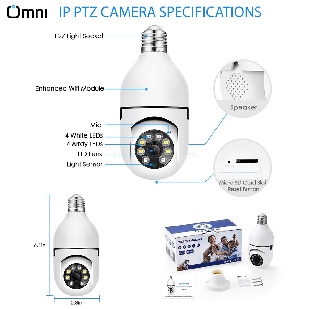 360° Wireless Camera 1080p