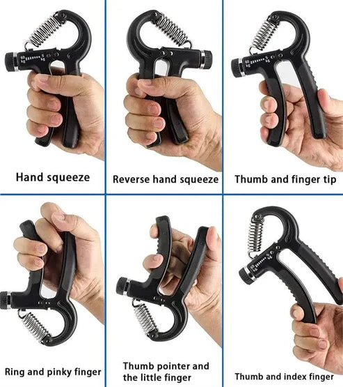 Hand Gripper Exercise with Counter