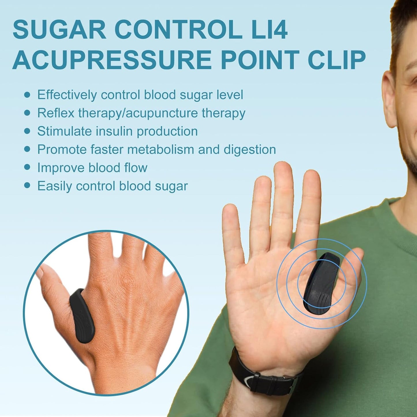 Accu-pressure Clip